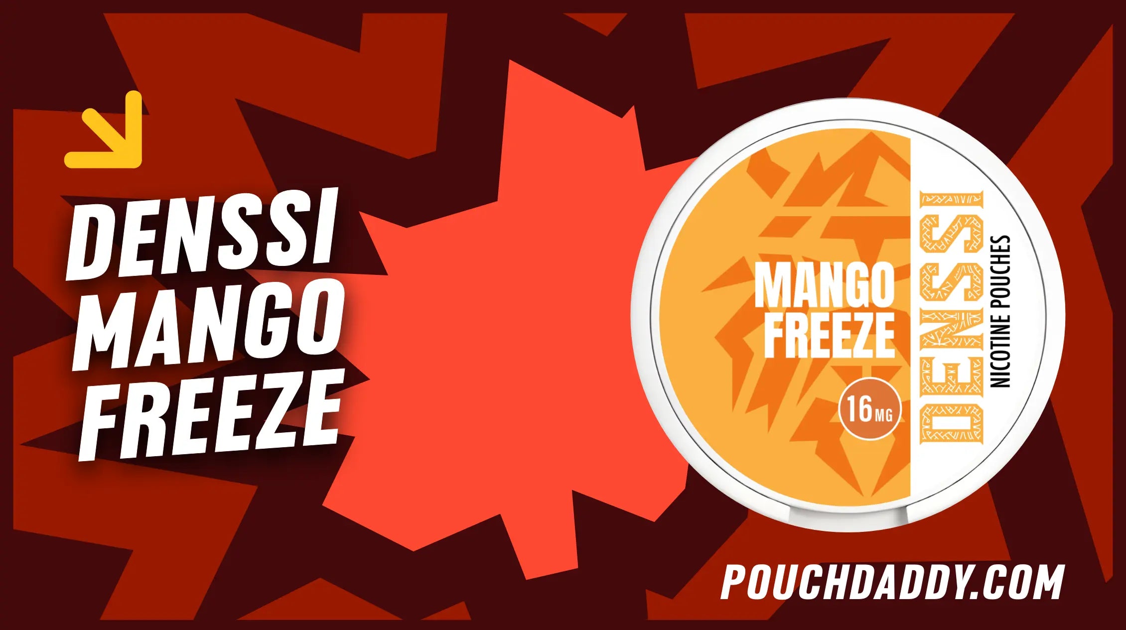 Video Thumbnail of Denssi Mango Freeze on a red background