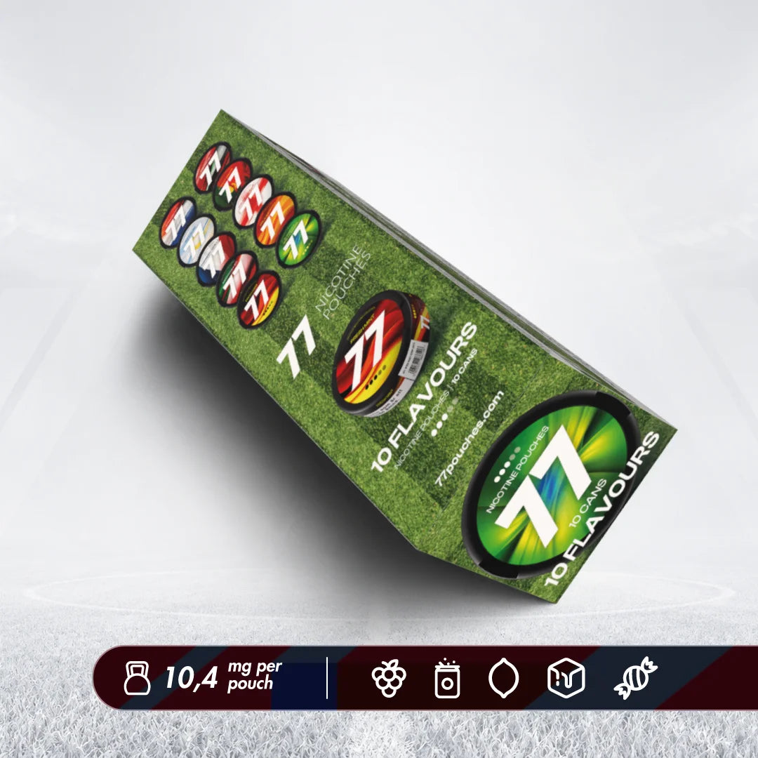 77 Snus Football Box - Pouchdaddy