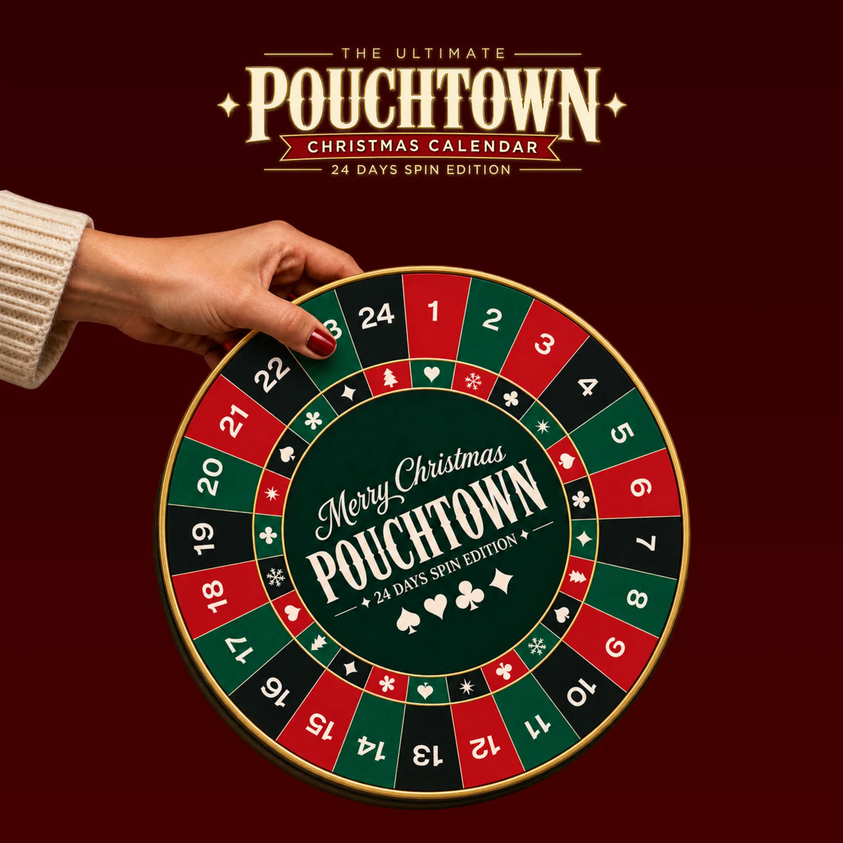 PouchTown Nicotine Pouch Advent Calendar - Pouchdaddy