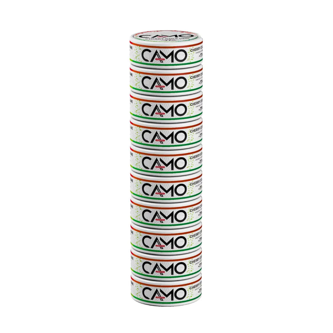 CAMO Cherry Cola Lime Energy Pouches - Pouchdaddy