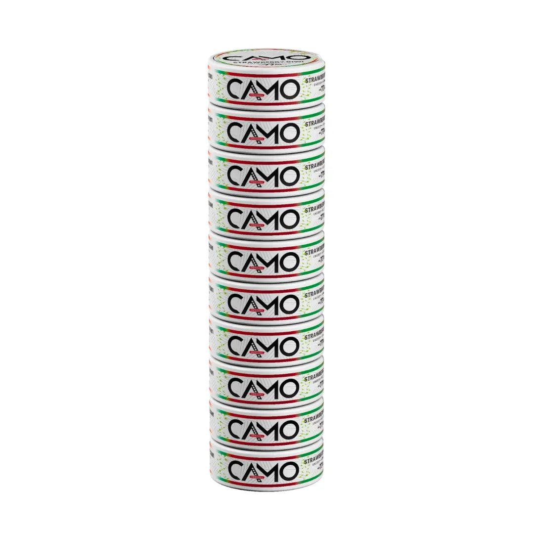 CAMO Strawberry Kiwi Energy Pouches - Pouchdaddy