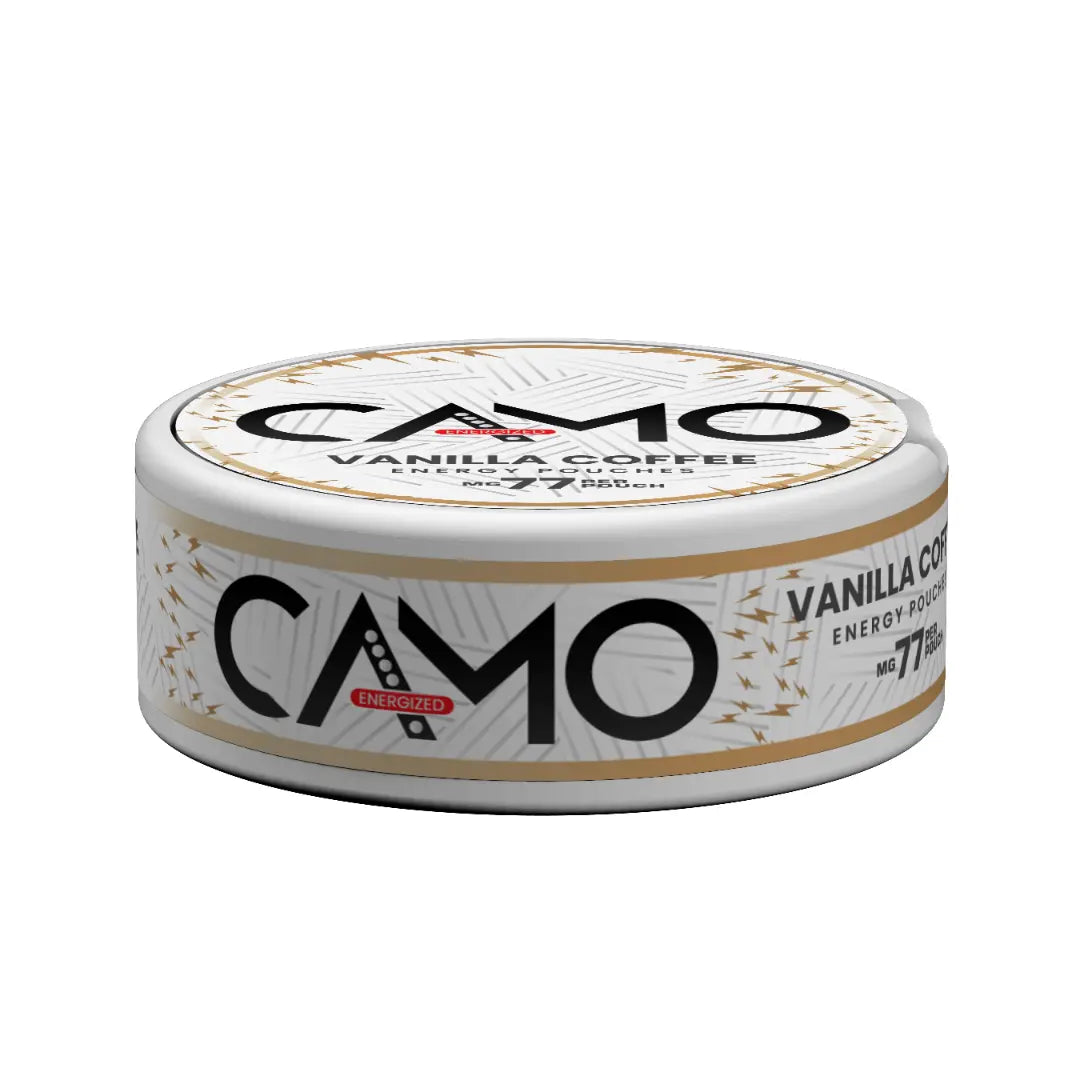CAMO Vanilla Coffee Energy Pouches - Pouchdaddy