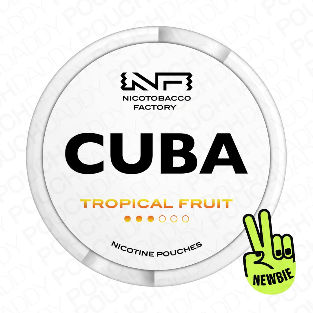 CUBA WHITE Tropical Fruit 16mg - Pouchdaddy