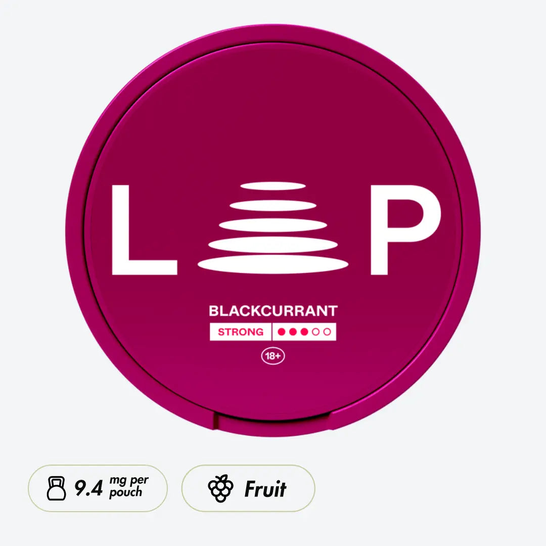 LOOP Blackcurrant Strong - Pouchdaddy