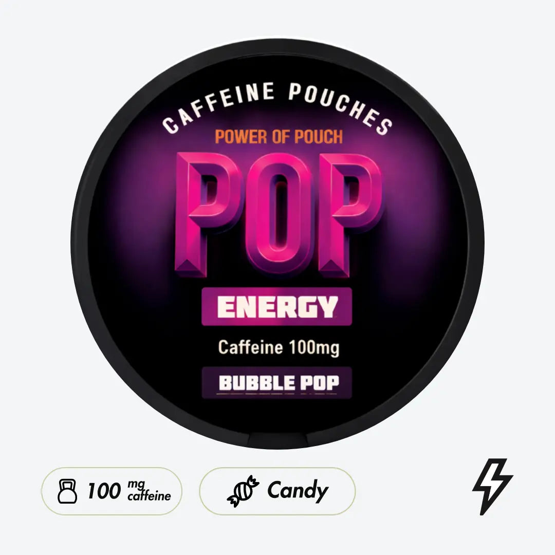 POP Bubble Caffeine Pouches - Pouchdaddy