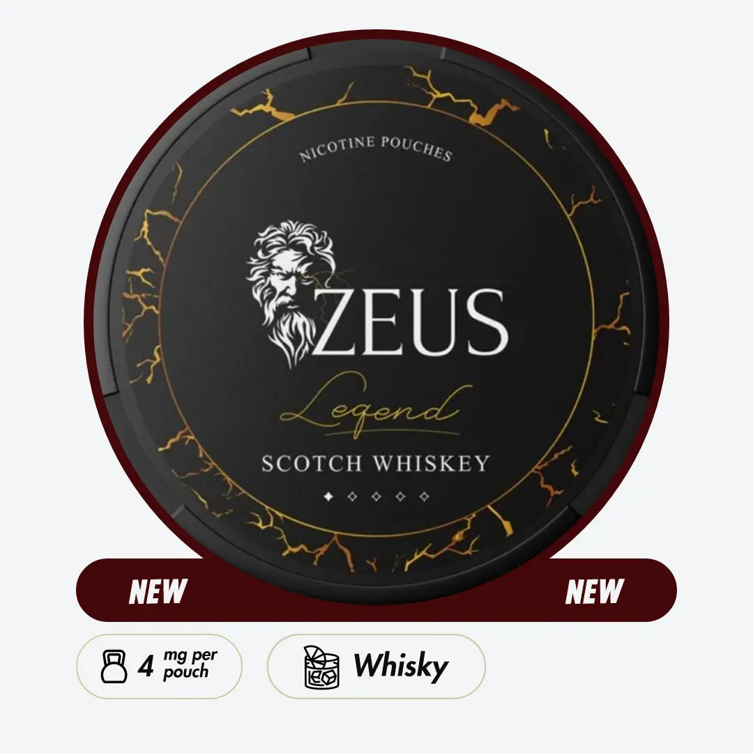 Zeus Legend Scotch Whiskey 4mg - Pouchdaddy