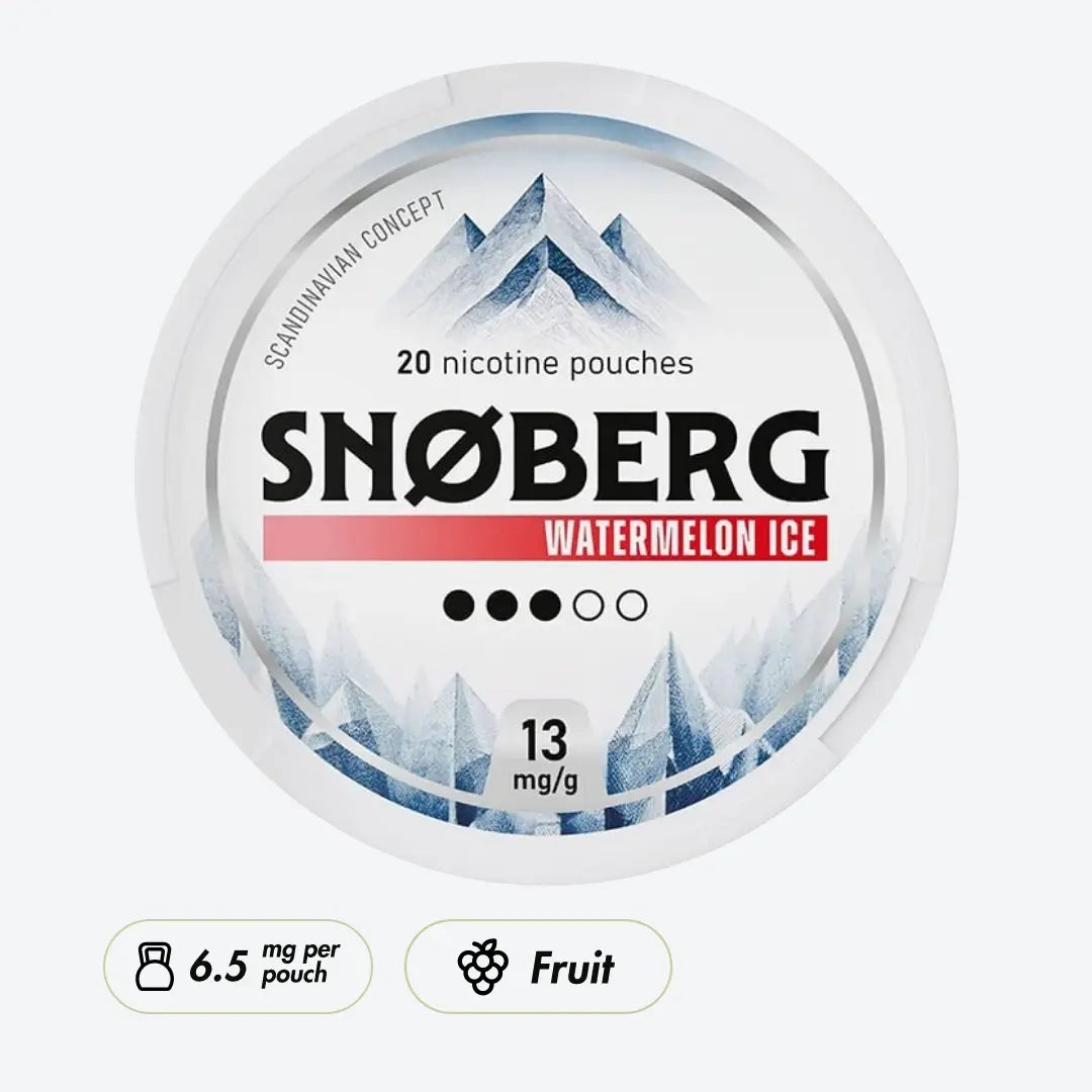 SNOBERG Watermelon Ice Medium - Pouchdaddy