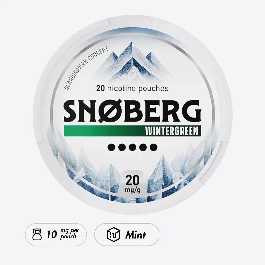 SNOBERG Wintergreen Strong - Pouchdaddy