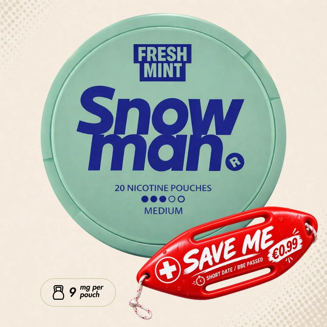 Snowman Fresh Mint 9mg