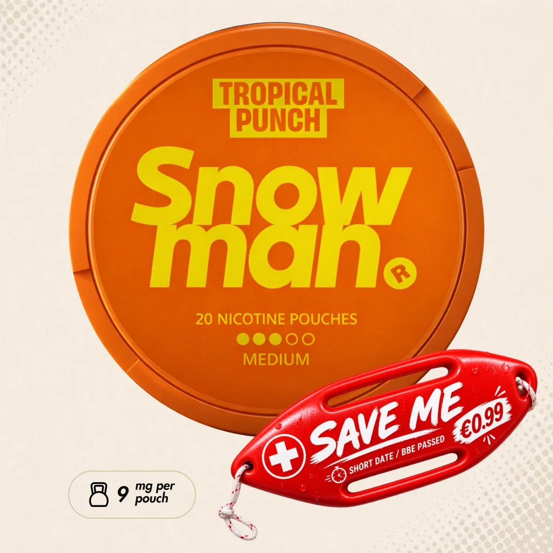 Snowman Tropical Punch 9mg