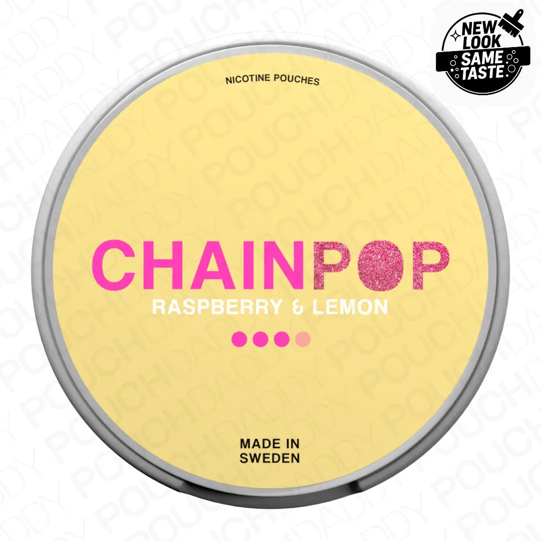 Chainpop Raspberry & Lemon - Pouchdaddy