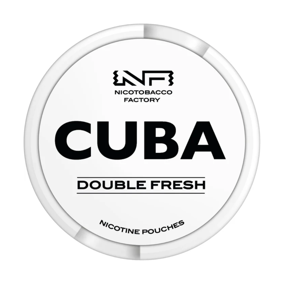 CUBA WHITE Double Fresh 16mg - Pouchdaddy