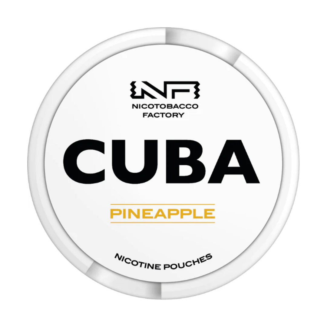 CUBA WHITE Pineapple 16mg - Pouchdaddy