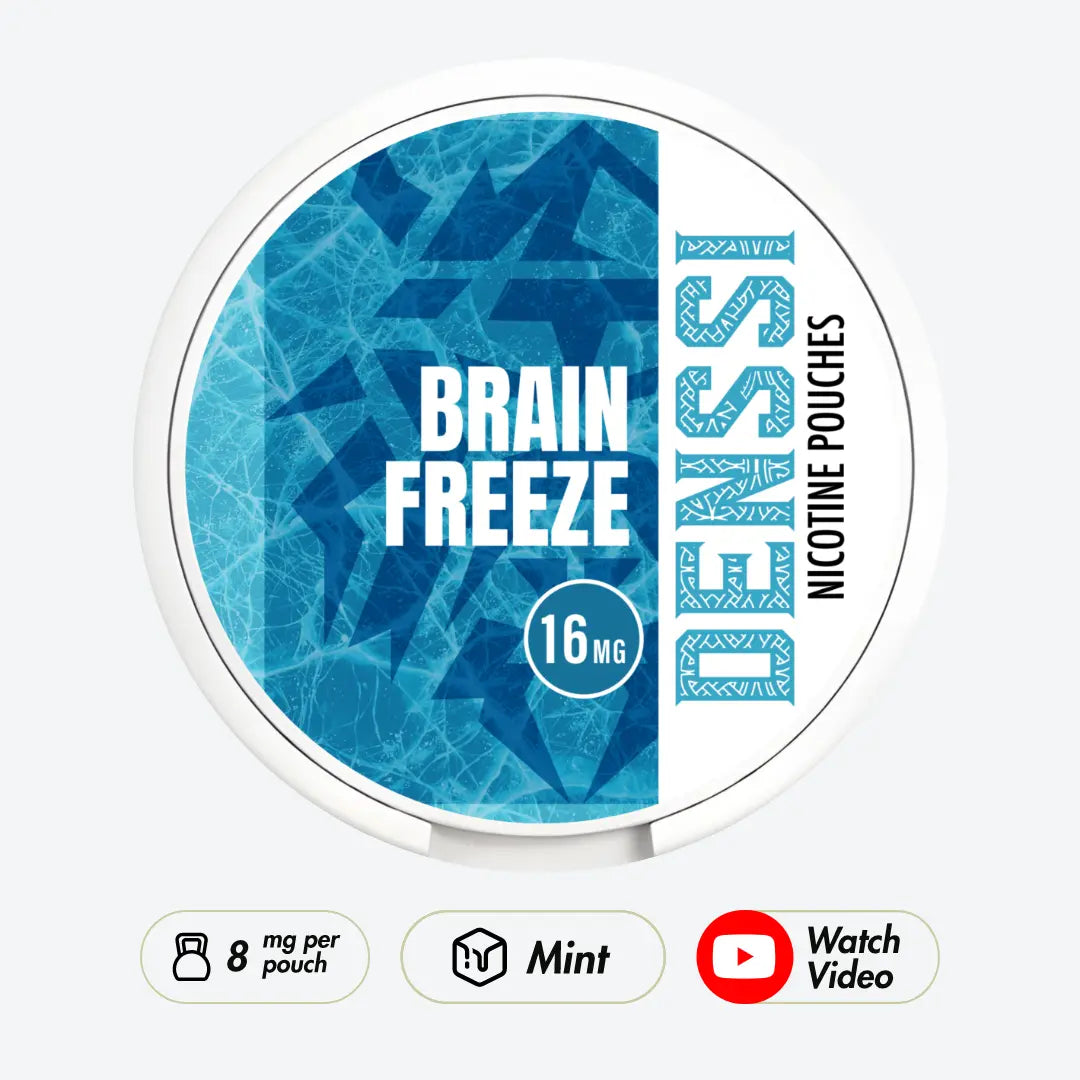 DENSSI Brain Freeze Strong - Pouchdaddy