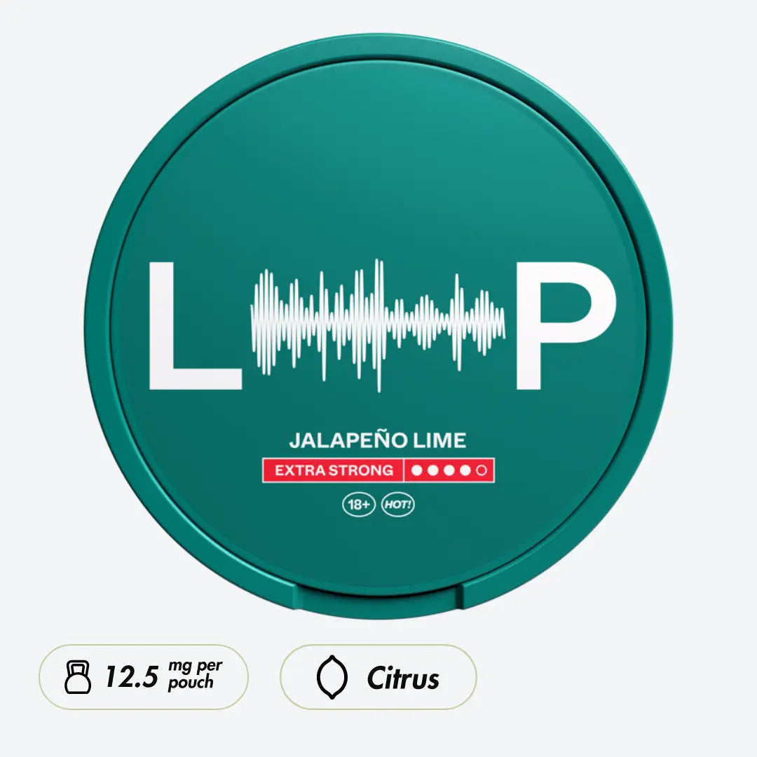 LOOP Jalapeno Lime Extra Strong - Pouchdaddy