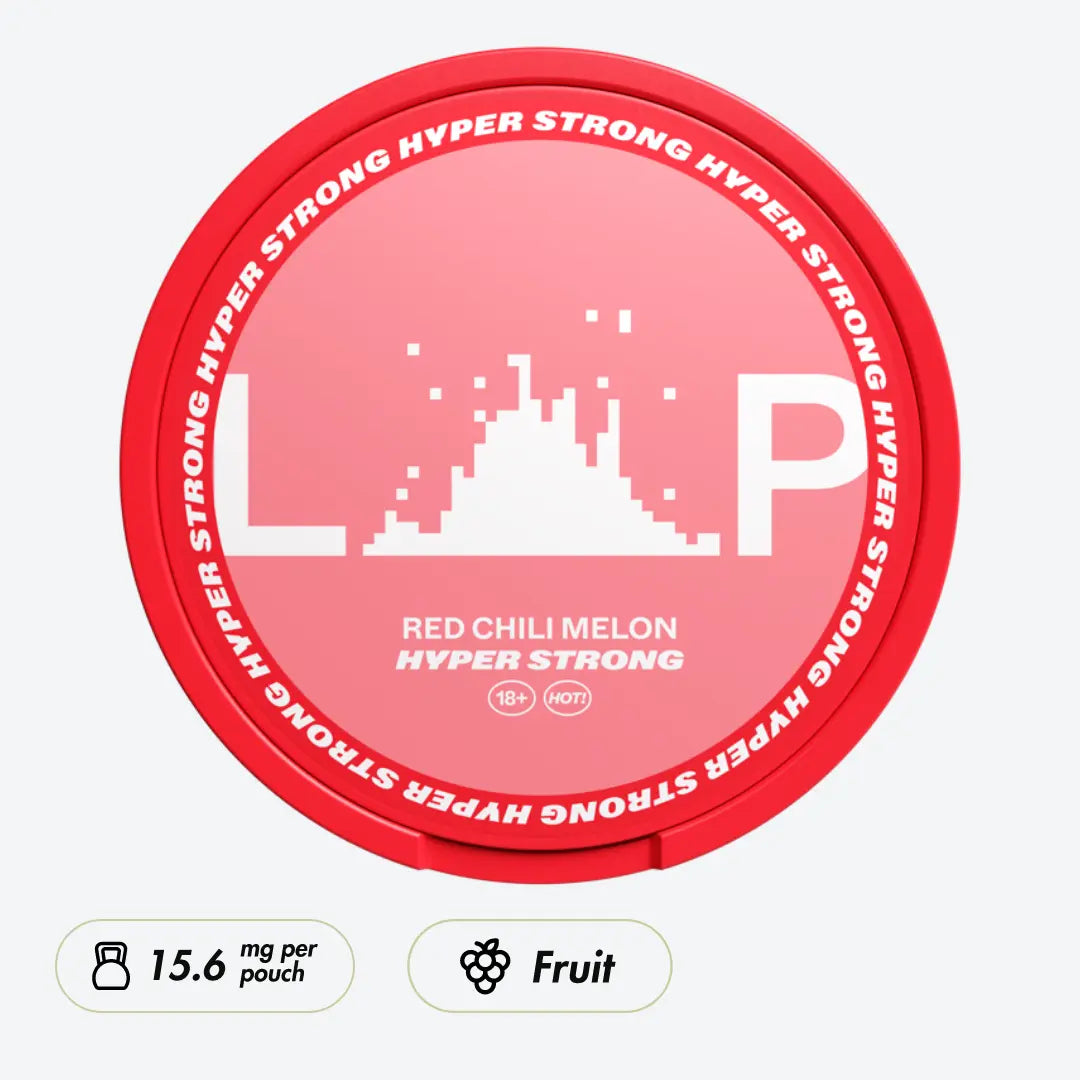 LOOP Red Chili Melon Hyper Strong - Pouchdaddy