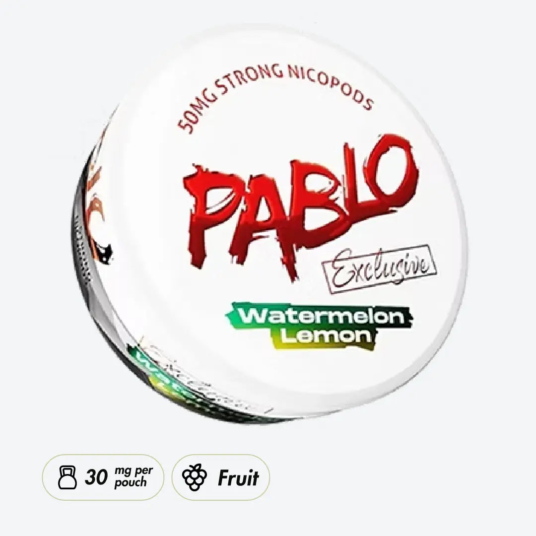 Pablo Exclusive 50mg Watermelon Lemon - Pouchdaddy