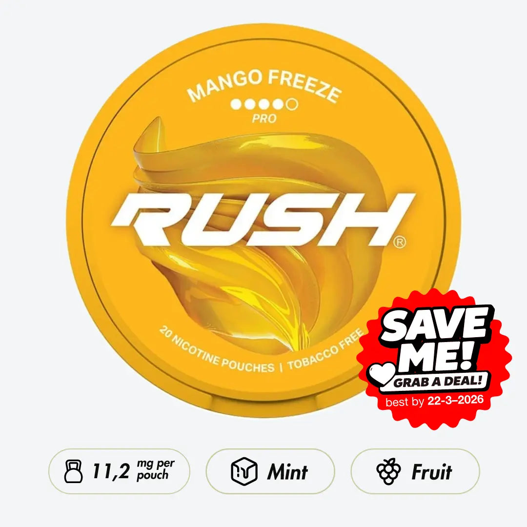 Rush Pro Mango Freeze - Pouchdaddy