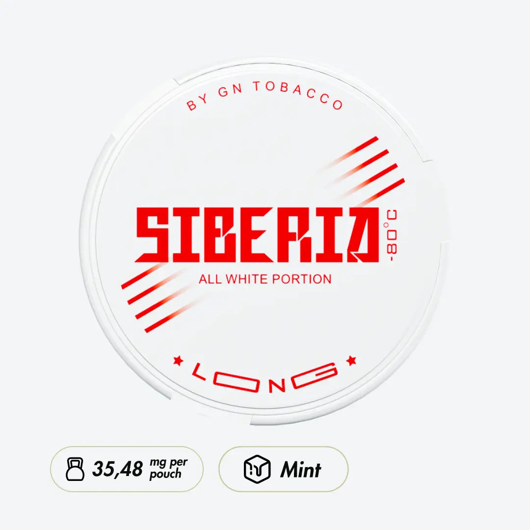 Siberia -80 All White Long - Pouchdaddy