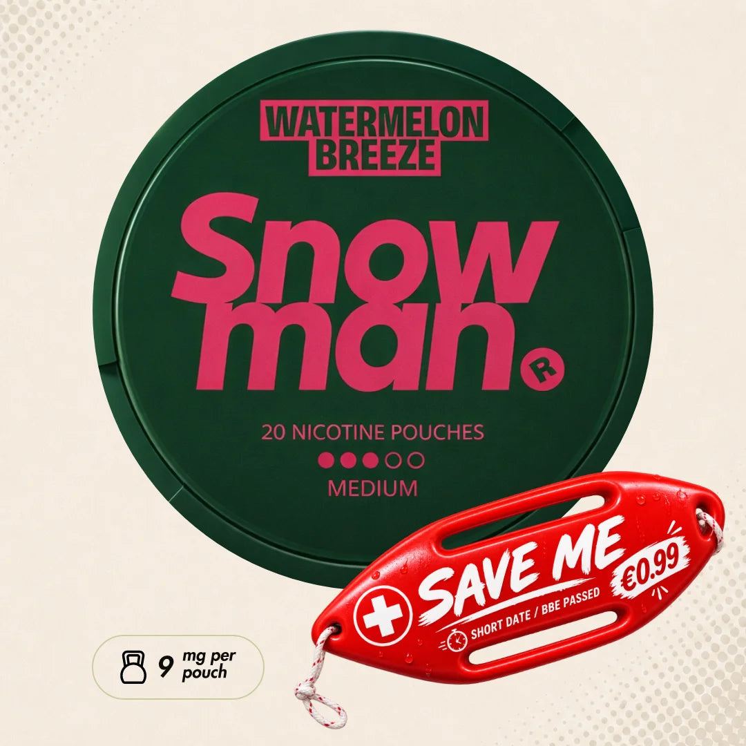 Snowman Watermelon Breeze 9mg