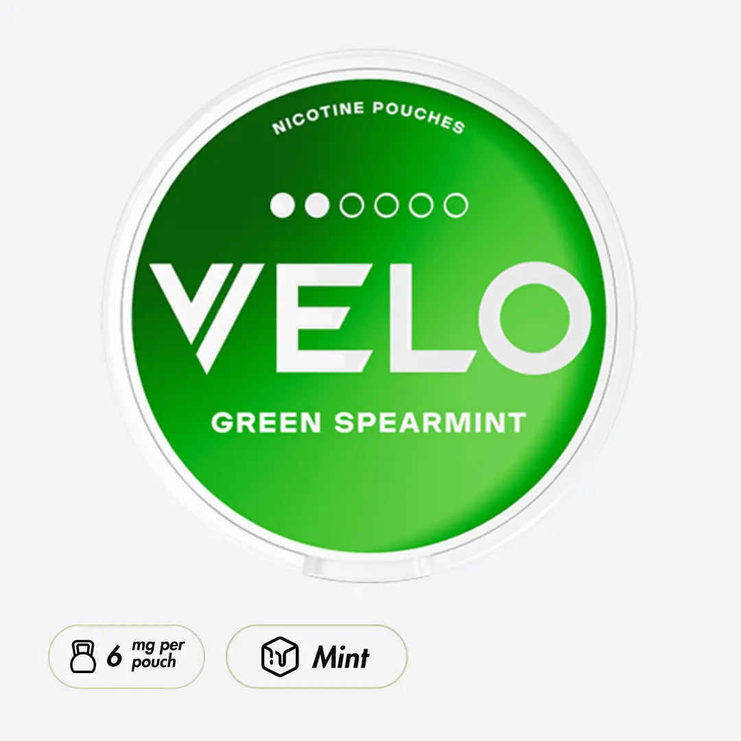 VELO Green Spearmint Slim - Pouchdaddy