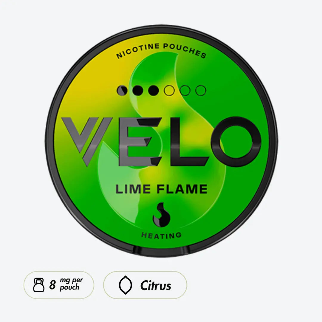 VELO Lime Flame - Pouchdaddy