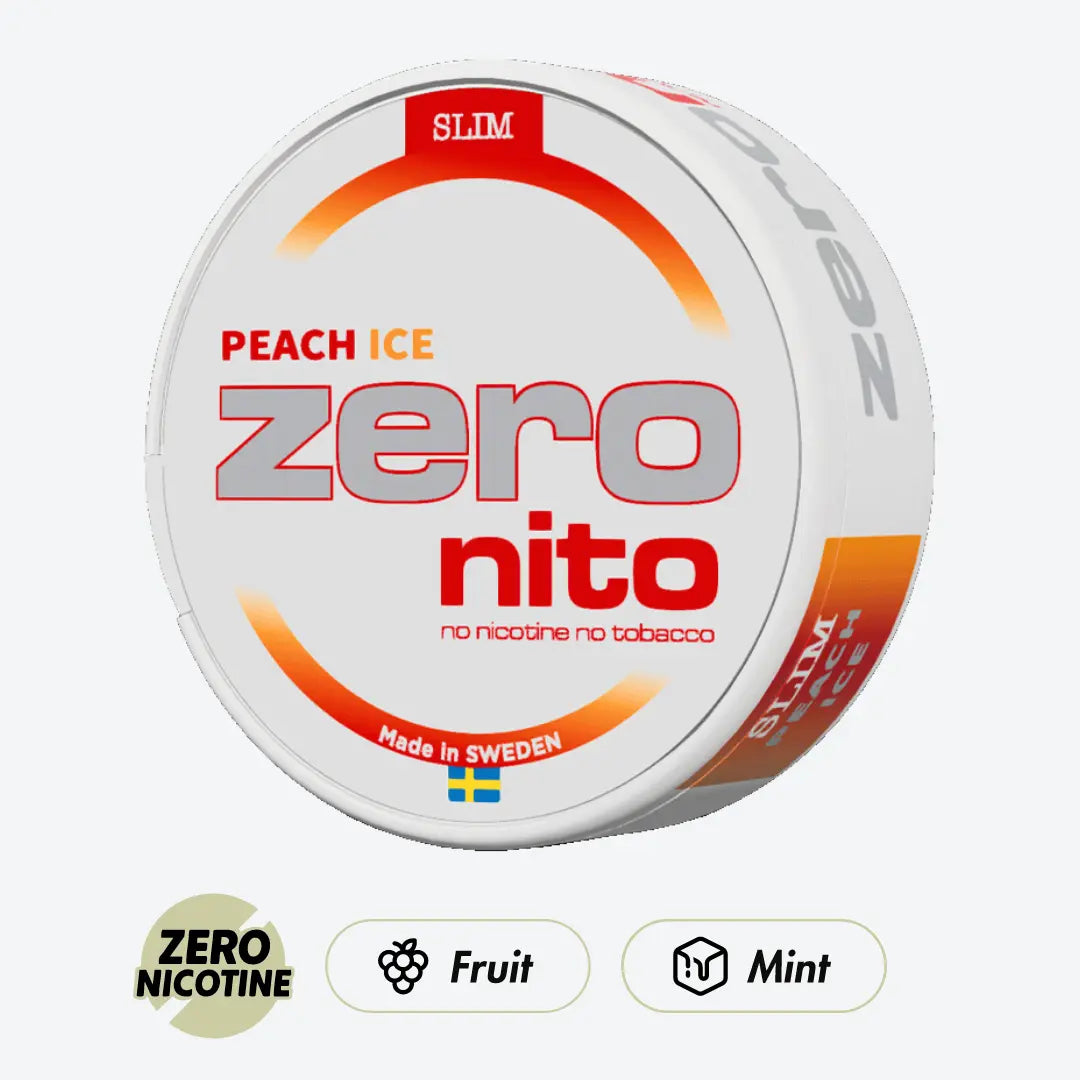 Zeronito Peach Ice Slim - Pouchdaddy