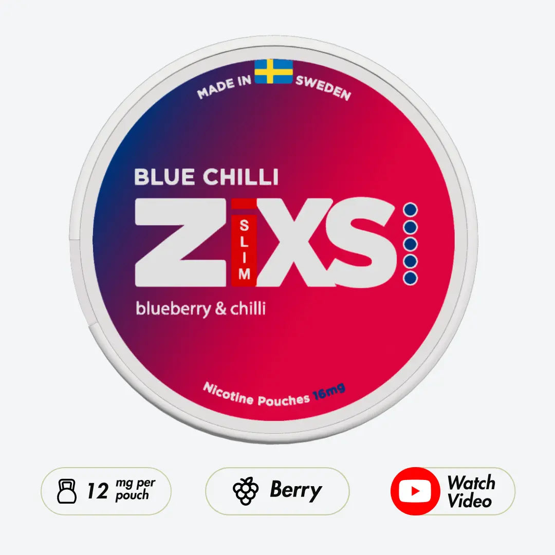 ZIXS Blue Chilli Slim - Pouchdaddy