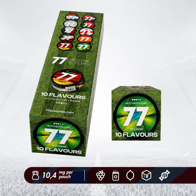 77 Snus Football Box - Pouchdaddy