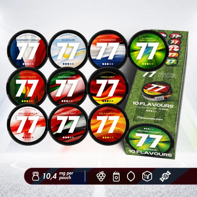 77 Snus Football Box - Pouchdaddy
