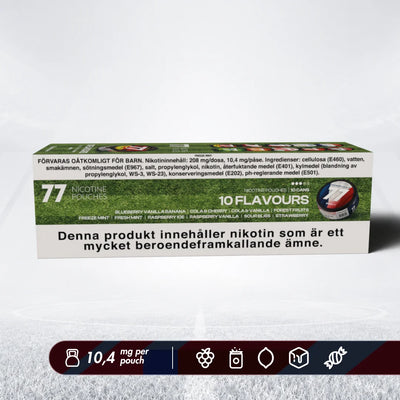 77 Snus Football Box - Pouchdaddy