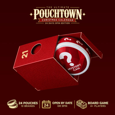 PouchTown Nicotine Pouch Advent Calendar - Pouchdaddy