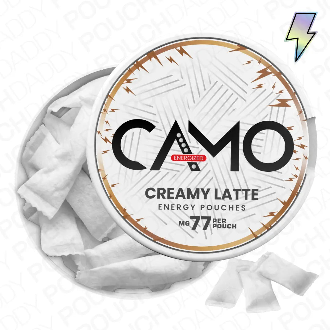 CAMO Creamy Latte Energy Pouches - Pouchdaddy