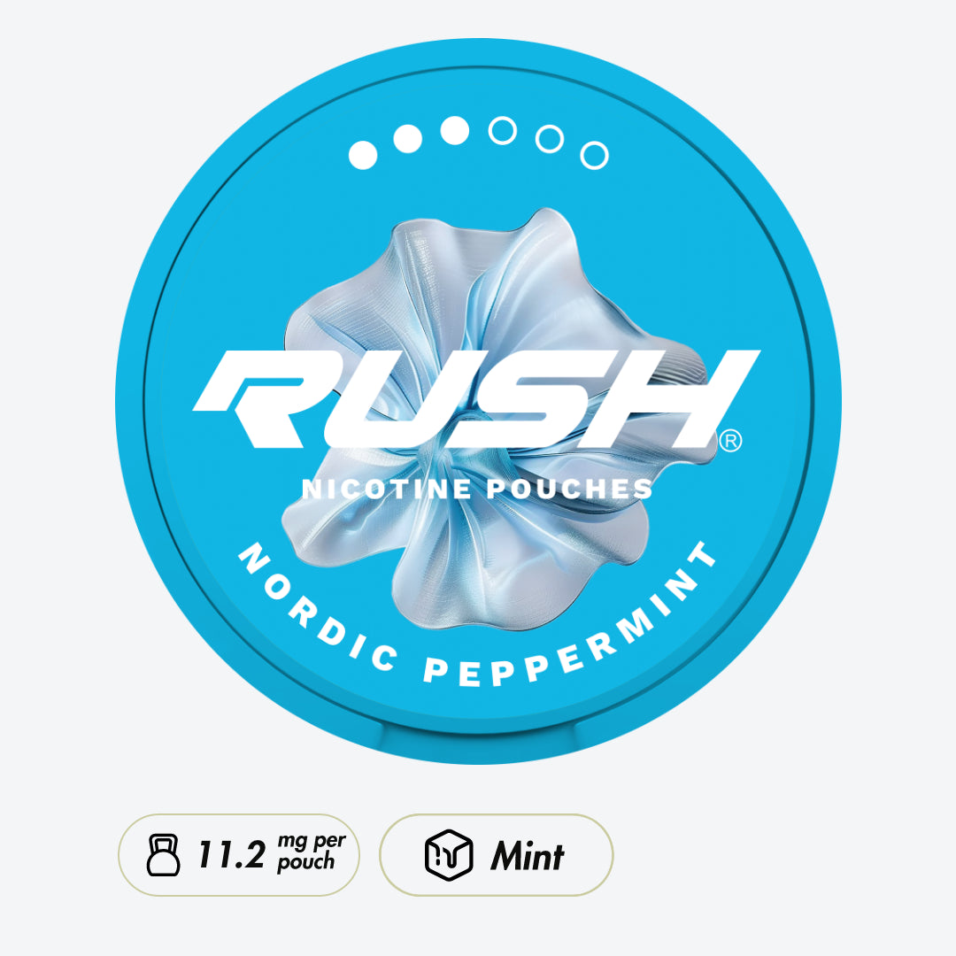 Rush Pro Nordic Peppermint - Pouchdaddy