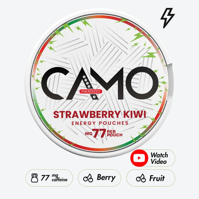 CAMO Strawberry Kiwi Energy Pouches