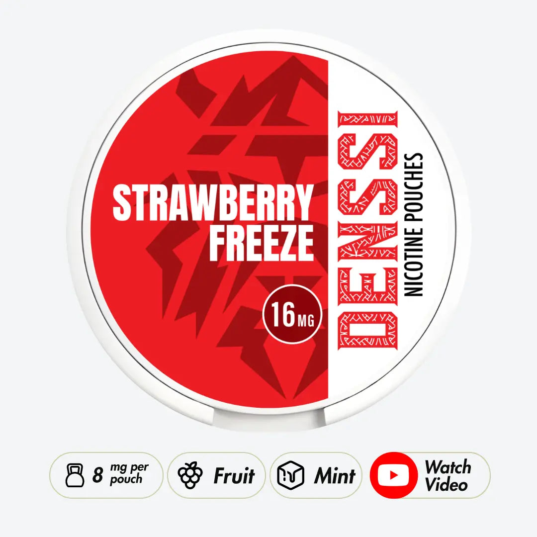 DENSSI Strawberry Freeze Strong - Pouchdaddy