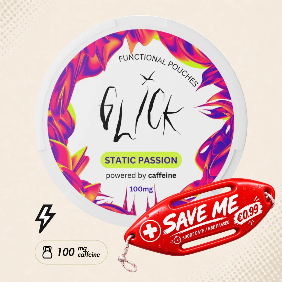 Glick Static Passion Caffeine Pouches