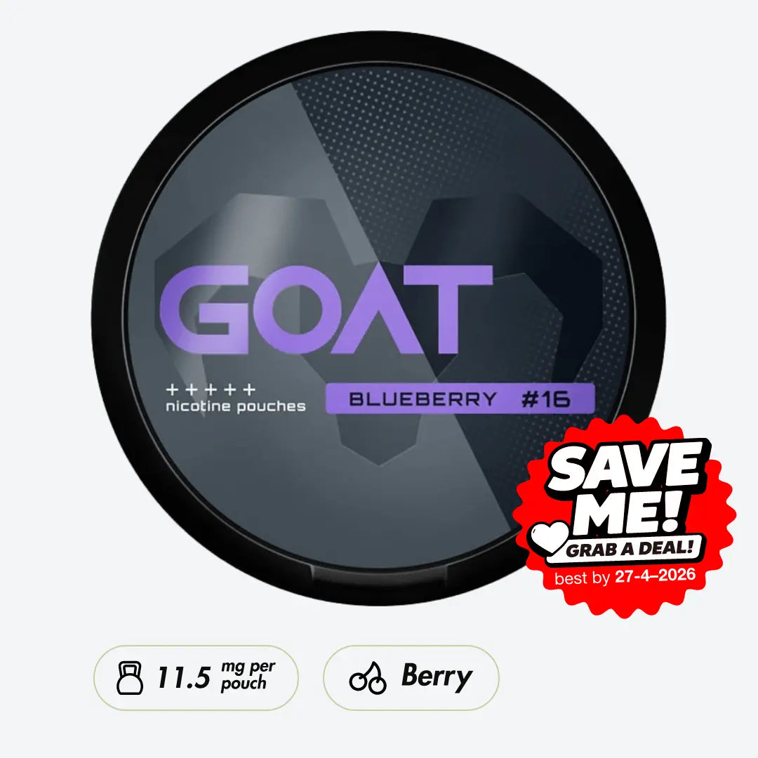 GOAT Blueberry Strong - Pouchdaddy