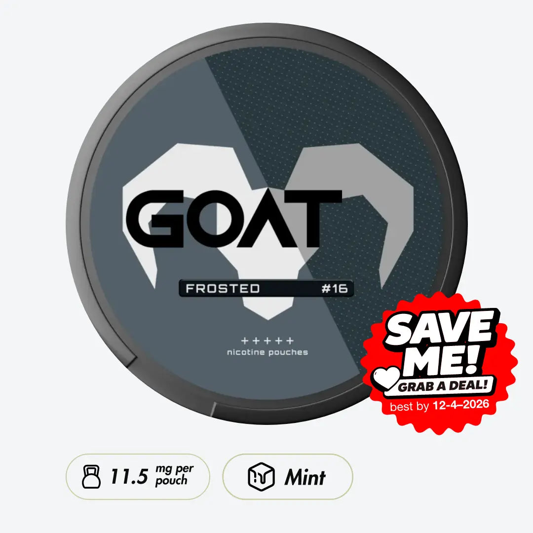 GOAT Frosted Strong - Pouchdaddy