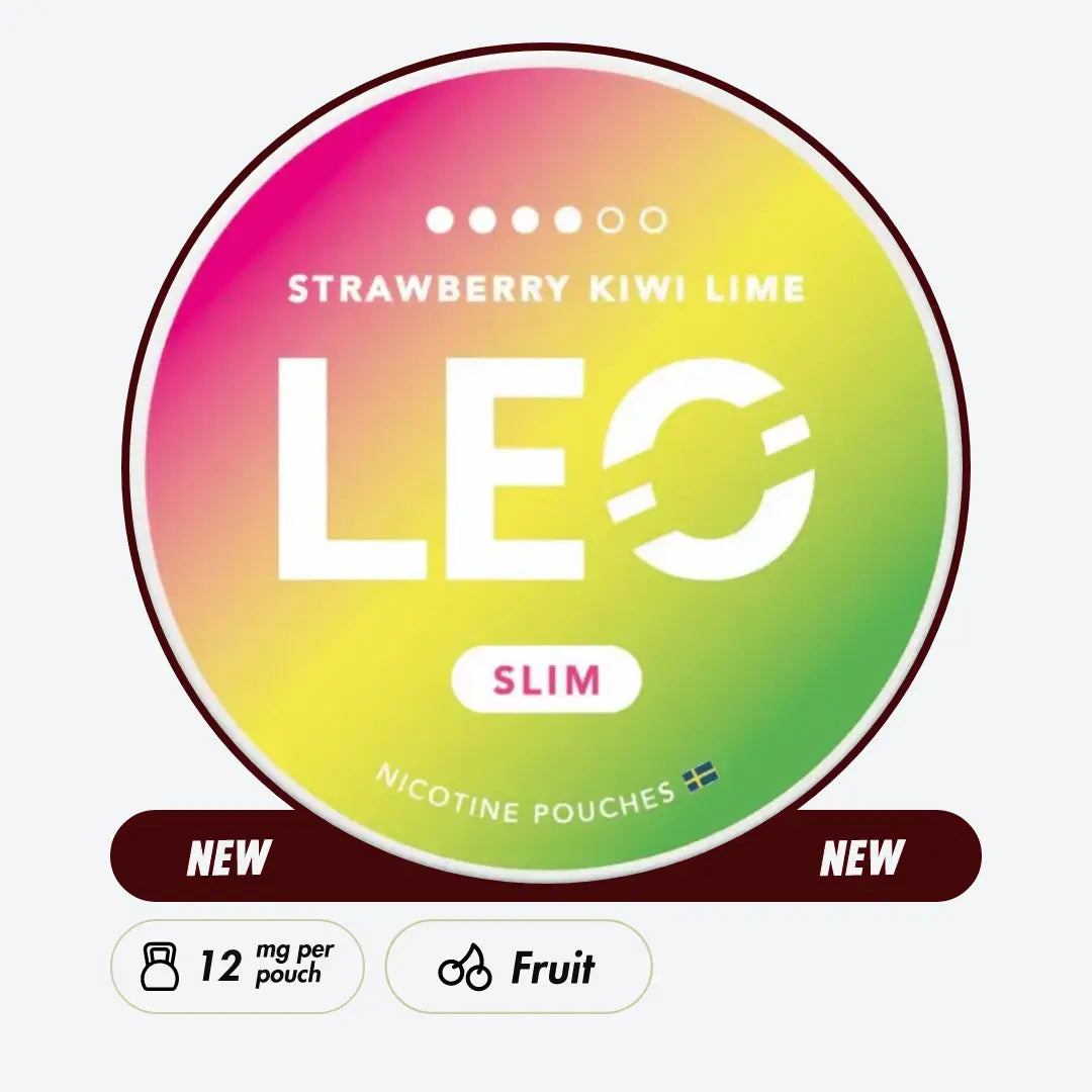 LEO Strawberry Kiwi Lime Strong - Pouchdaddy