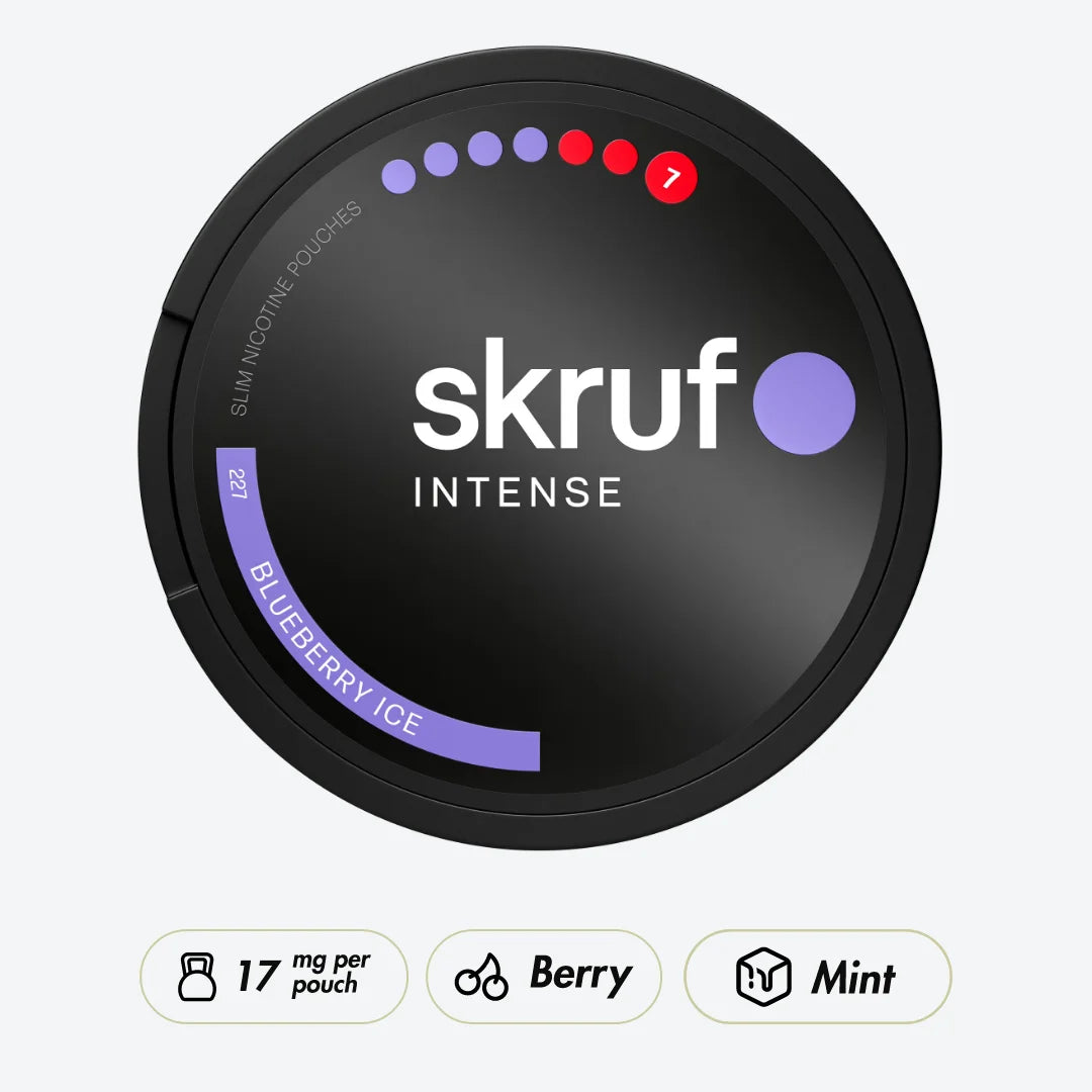 Skruf Intense No.227 Blueberry Ice 17mg