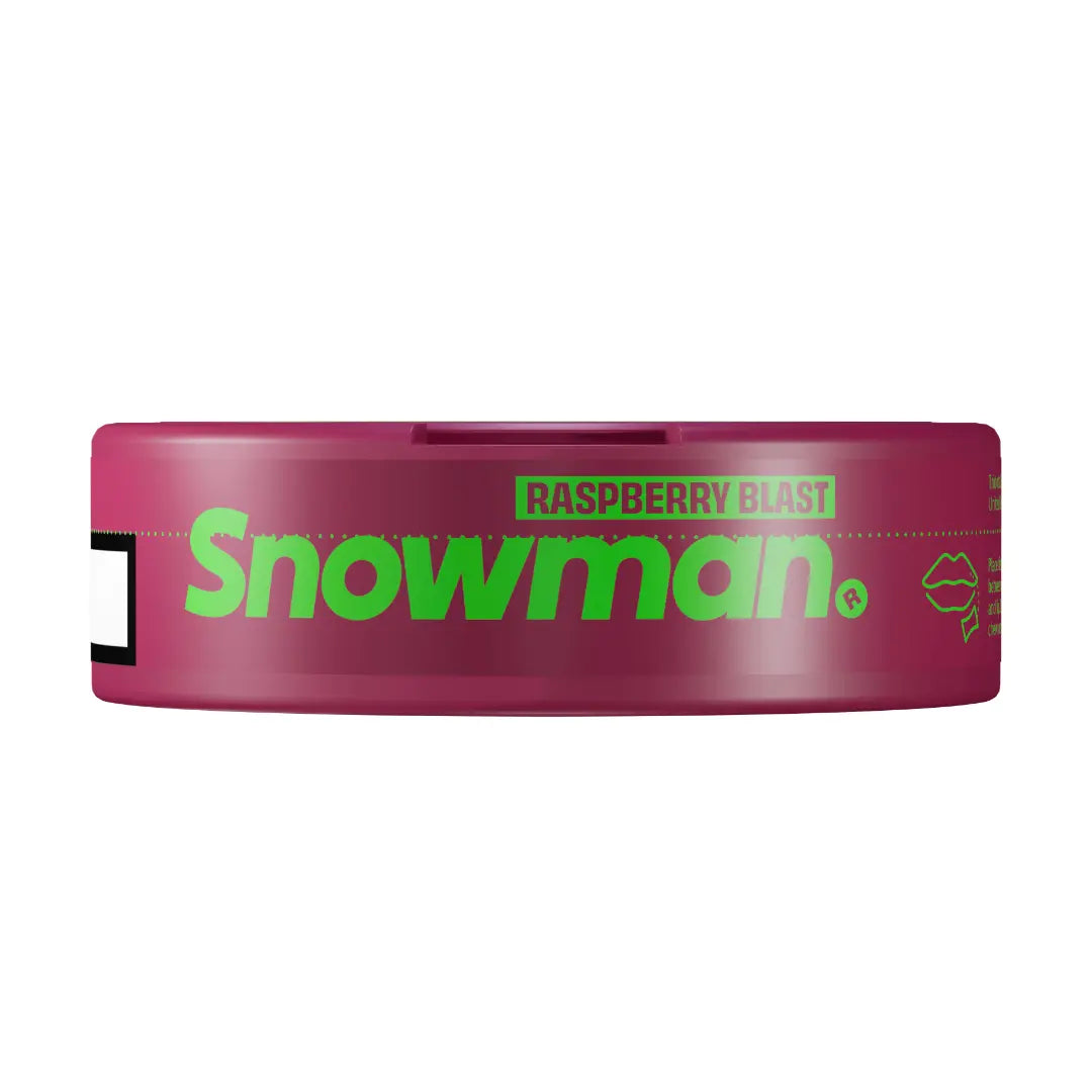 Snowman Raspberry Blast 12mg - Pouchdaddy