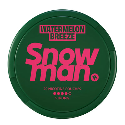 Snowman Watermelon Breeze 12mg - Pouchdaddy