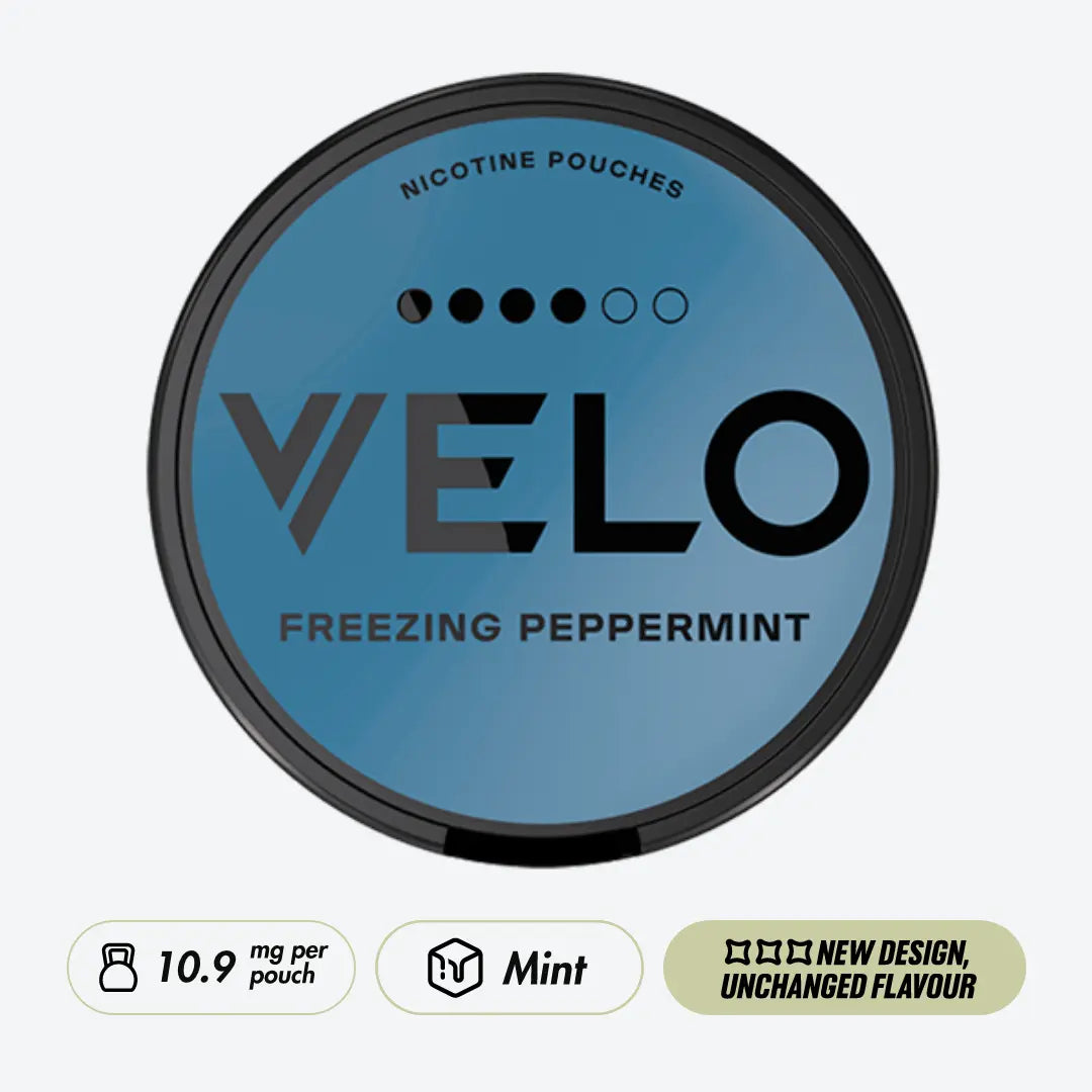 VELO Freezing Peppermint - Pouchdaddy