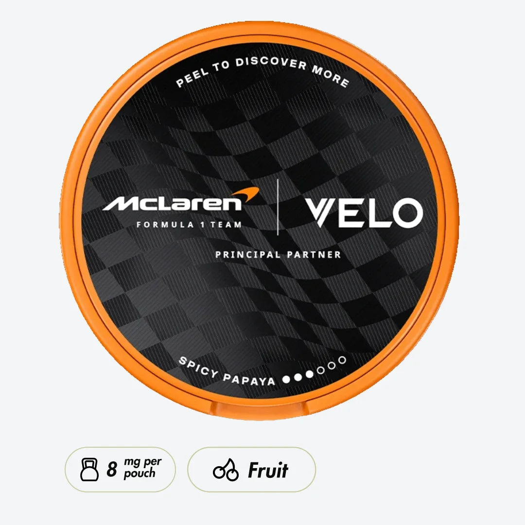 VELO Mclaren Spicy Papaya - Pouchdaddy